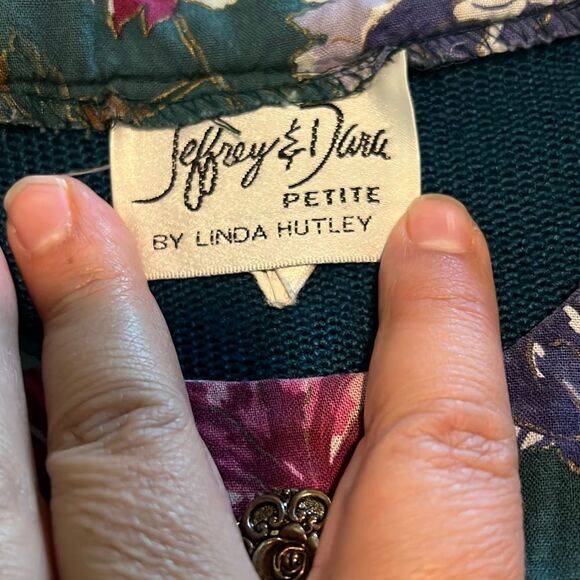 Vintage Jeffrey and Dara sweater jacket - size 9/10 - Picture 2 of 9